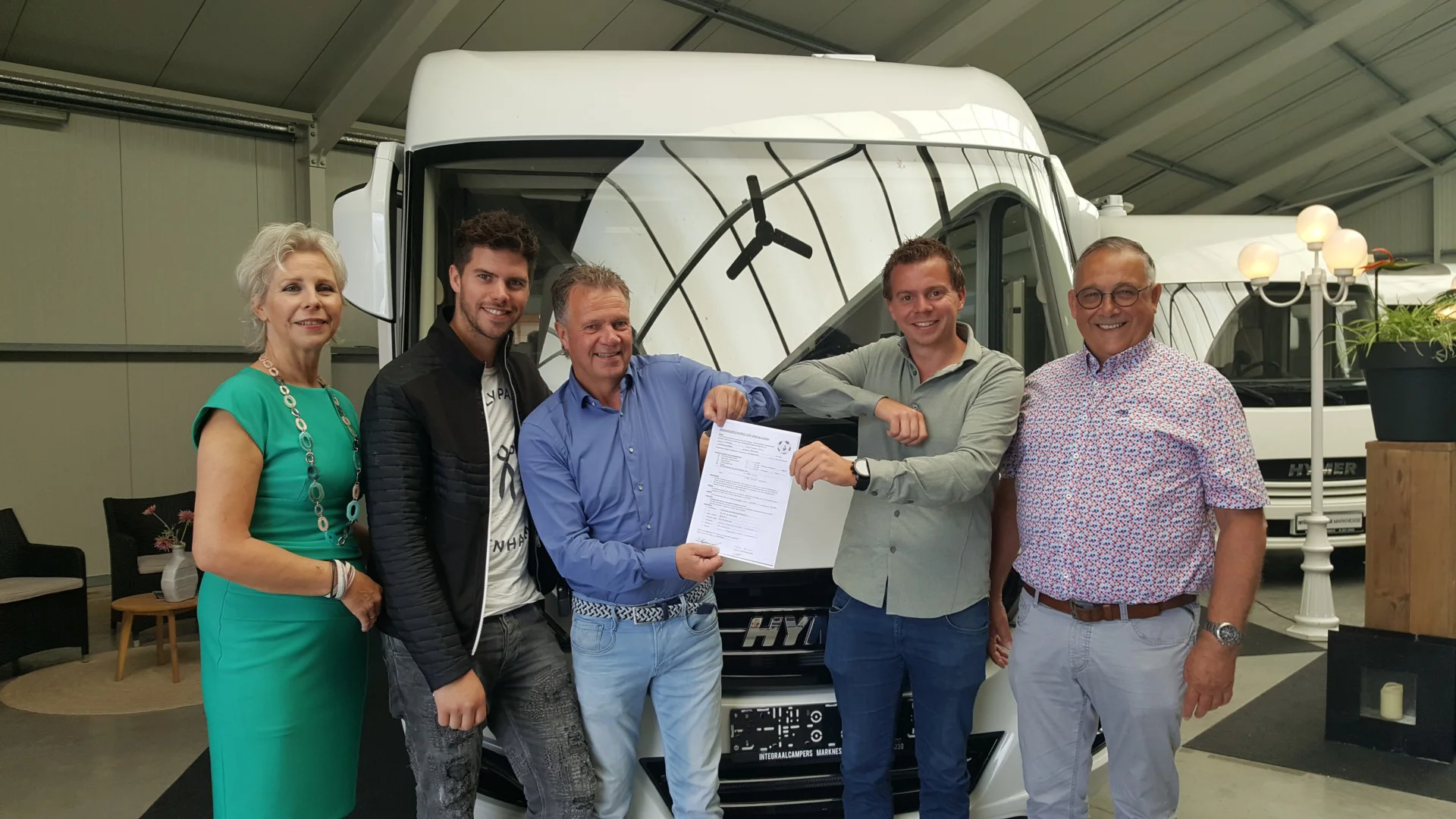 Integraalcampers Marknesse sponsor SVM