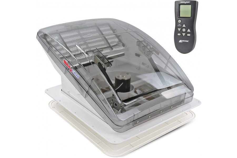 MaxxFan dakventilator camper transparant