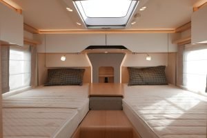 Hymer BML-I 780 MasterLine | Bovenkastjes | Levelsysteem | Lithium | Enkele bedden