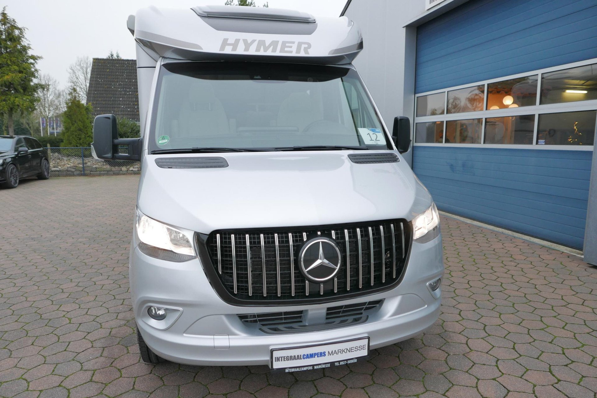 Hymer BMC-T 600 | Mercedes | Lithium | Zilver | Luchtvering