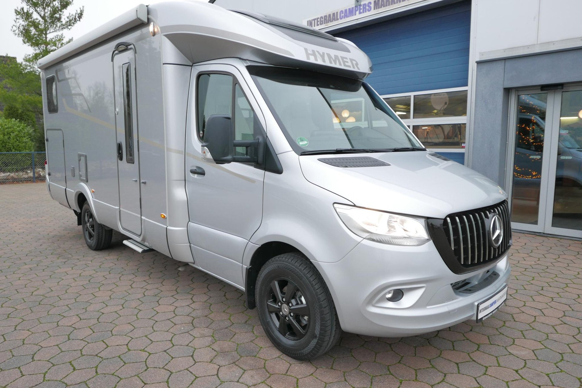 Hymer BMC-T 600 | Mercedes | Lithium | Zilver | Luchtvering