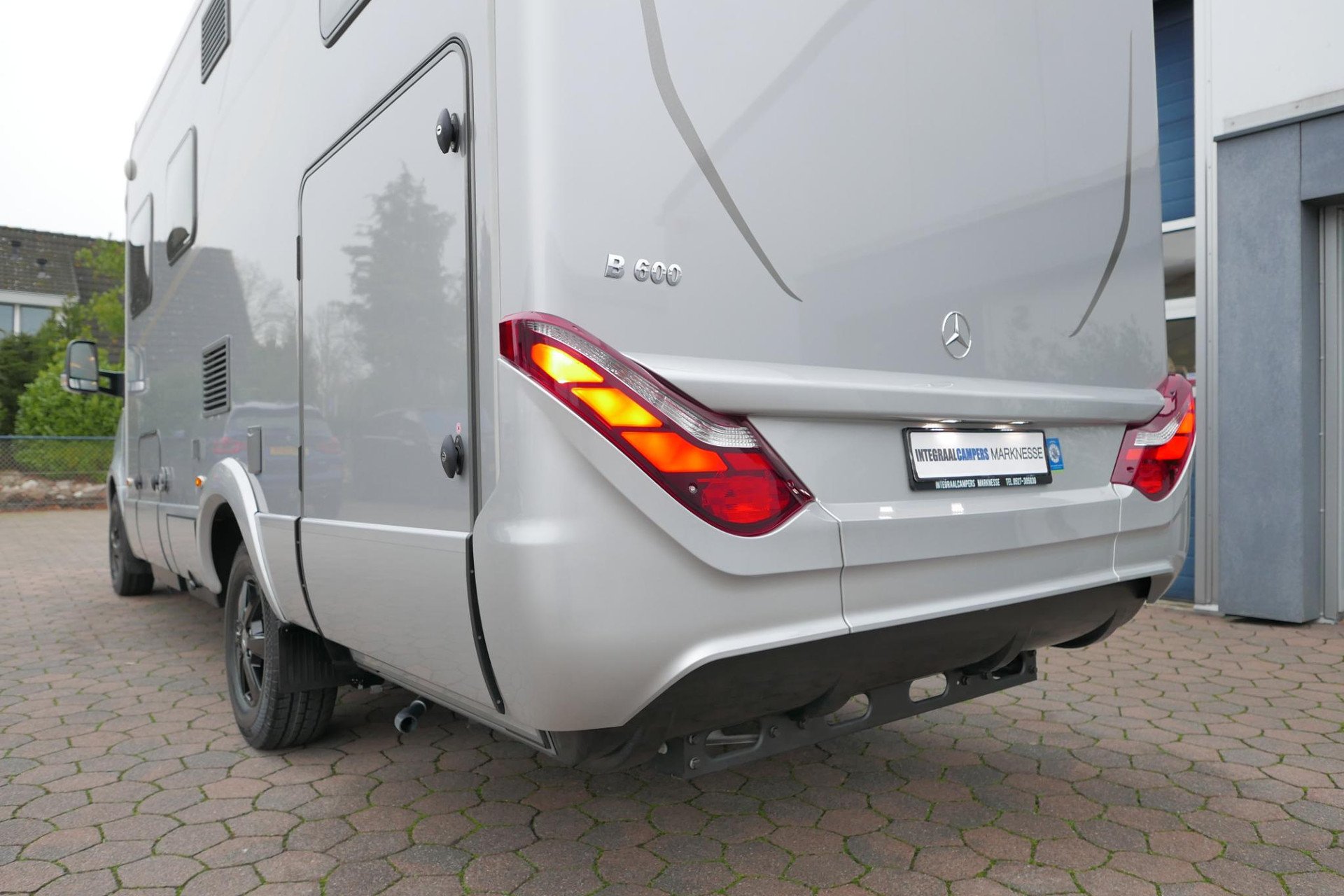 Hymer BMC-T 600 | Mercedes | Lithium | Zilver | Luchtvering