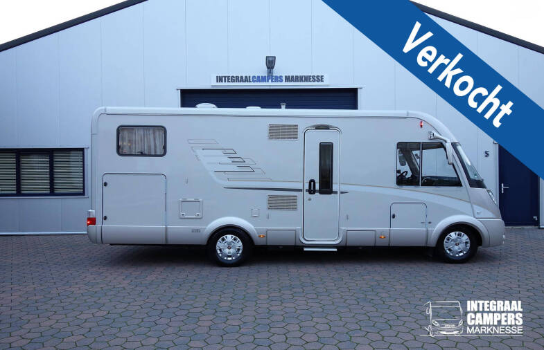 Hymer B 694 SL Star Edition 3.0, AUTOMAAT, Champagne met garage