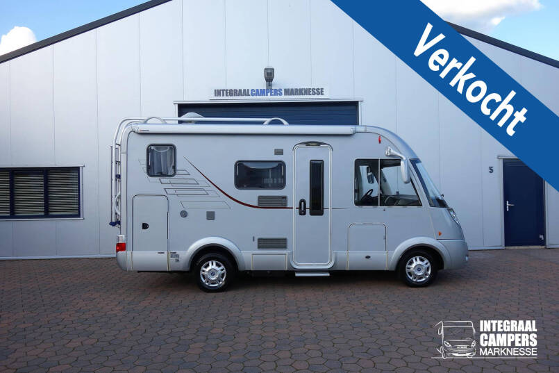 Hymer B 504 SL compacte integraal, garage 0