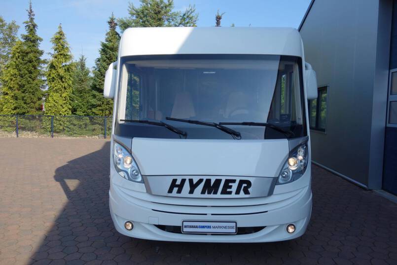 Hymer B 678 2 aparte bedden, garage, vol optie 1