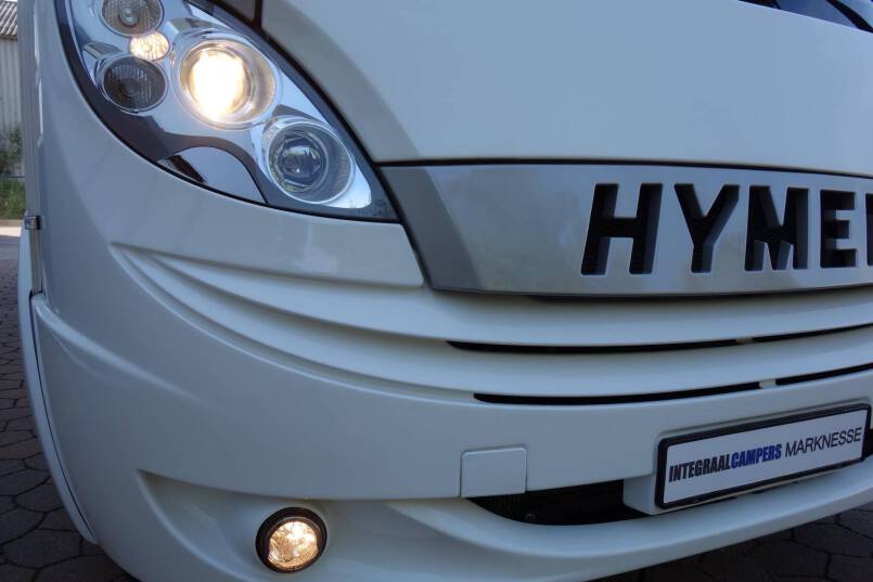 Hymer B 678 2 aparte bedden, garage, vol optie 4