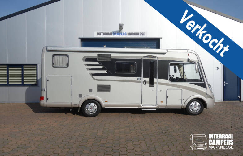 Hymer B 578  Champagne, 2 aparte bedden, garage, vol optie