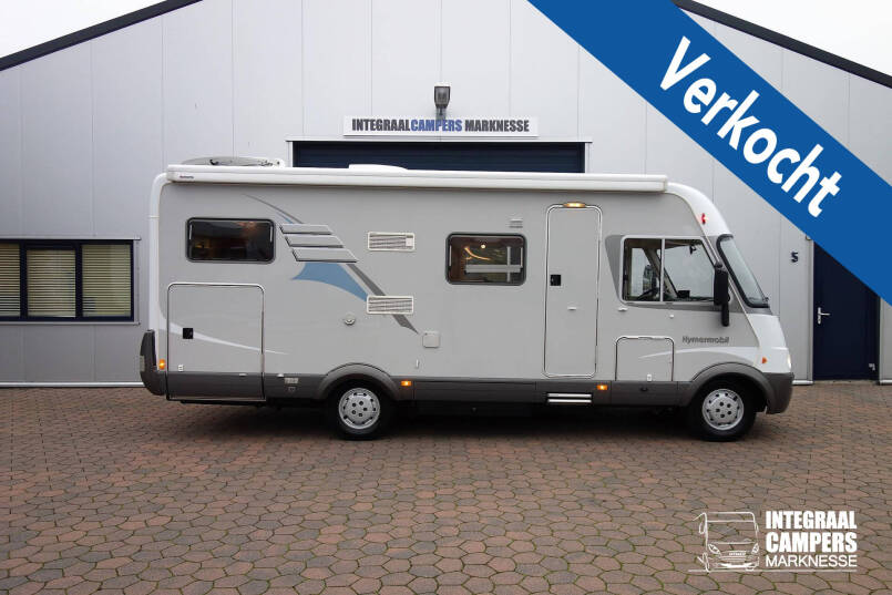 Hymer B 614 G L-zit, garage, Oyster 85 0