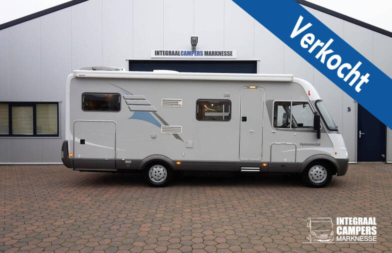 Hymer B 614 G L-zit, garage, Oyster 85