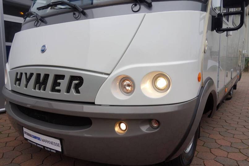 Hymer B 674 G L-zit, enkele bedden, garage, Oyster 85 5