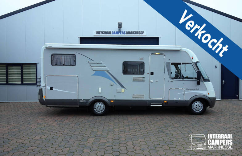 Hymer B 674 G L-zit, enkele bedden, garage, Oyster 85