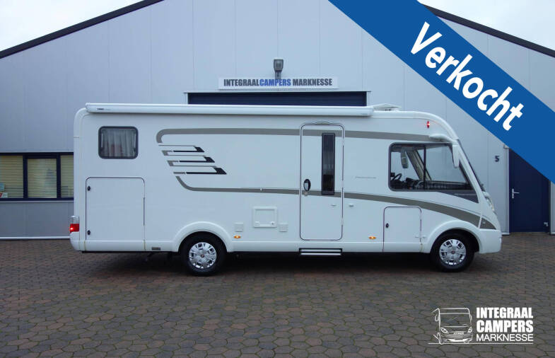 Hymer B 588 PL AUTOMAAT, 2 aparte bedden, garage, 4 x luchtvering