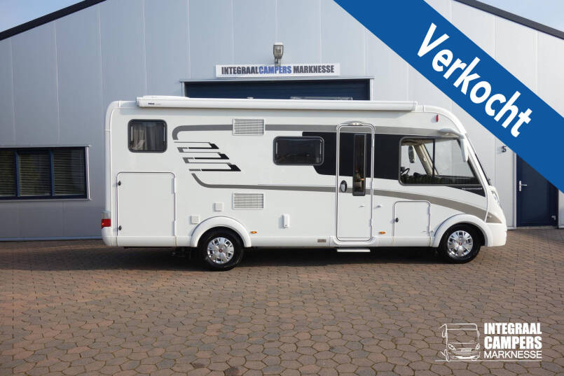 Hymer B 578 2 aparte bedden, garage, nieuw type 0