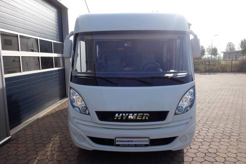 Hymer B 578 2 aparte bedden, garage, nieuw type 1