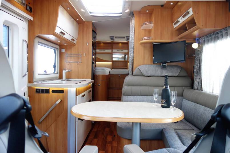 Hymer B 578 2 aparte bedden, garage, nieuw type 26