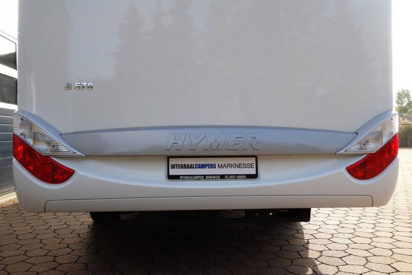 Hymer B 578 2 aparte bedden, garage, nieuw type 4