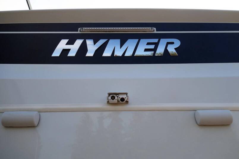Hymer B 578 2 aparte bedden, garage, nieuw type 8