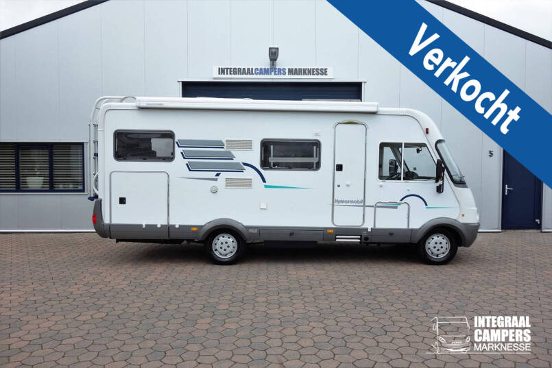 Hymer B 644 G 6 persoons familiecamper met garage 0