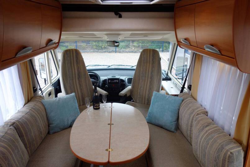 Hymer 654 fransbed, airco, Oyster 85 18