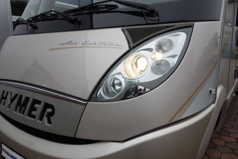 Hymer B 698 SL Star Edition Queensbed, 3.0 AUTOMAAT, champagne, 4 x luchtvering, winter pakket 6