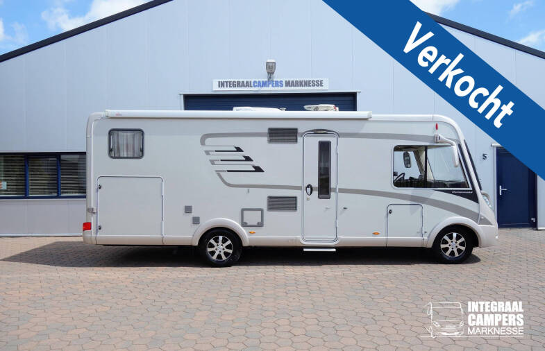 Hymer B 678 3.0 jet 177 pk Champagne, 2 aparte bedden, garage