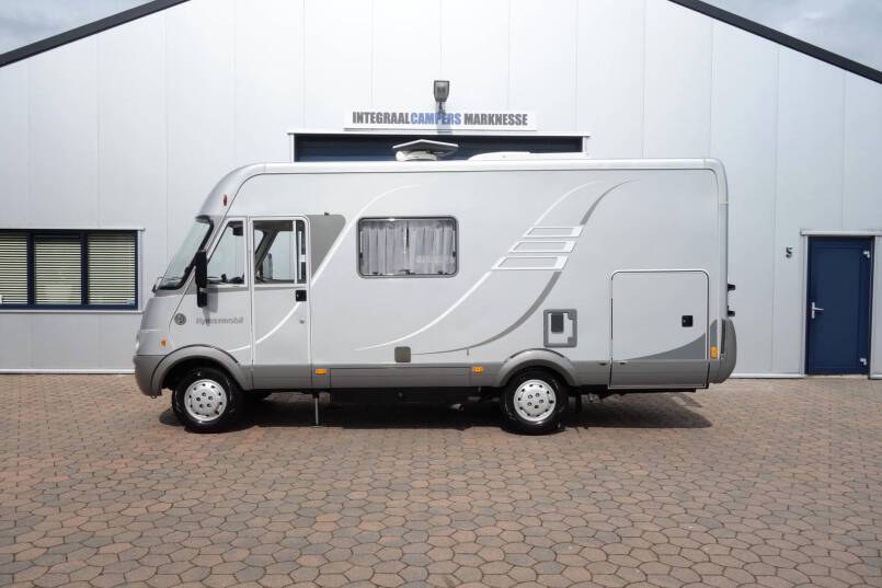 Hymer B 514 G Elegance zilver, compacte 4 pers. camper met HPC levelsysteem 7