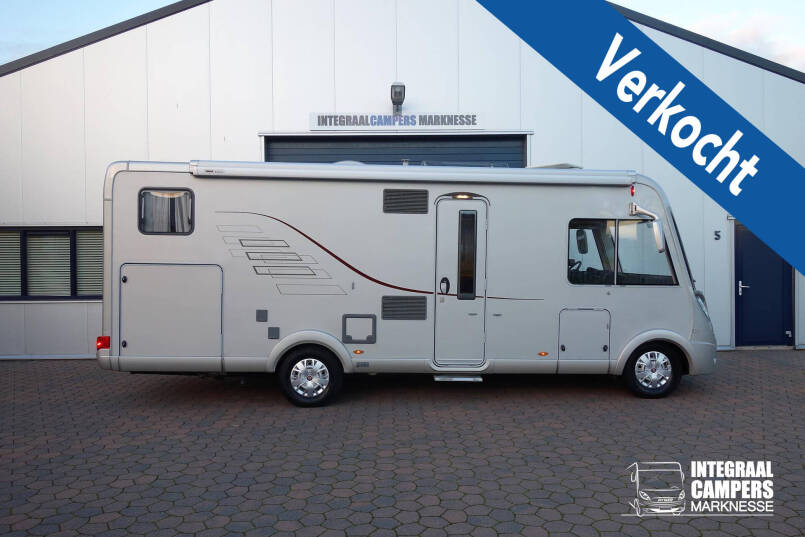 Hymer B 678 3.0 jet 157 pk Champagne, 2 aparte bedden, garage, vol optie 0