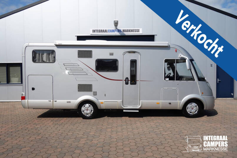 Hymer B 674 SL 3.0 Automaat, Elegance Silver, 2 aparte bedden, garage 0