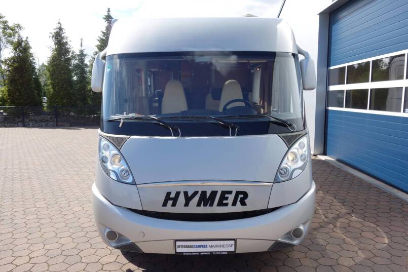Hymer B 674 SL 3.0 Automaat, Elegance Silver, 2 aparte bedden, garage 1