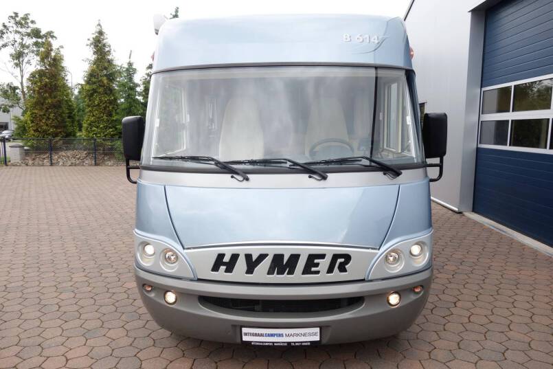 Hymer B 614 G Elegance-Line L-zit, garage, Elegance-Line, blauw metallic 41