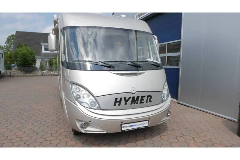 Hymer S 800 3.0 V6 AUTOMAAT, Champagne metallic, grote garage 1