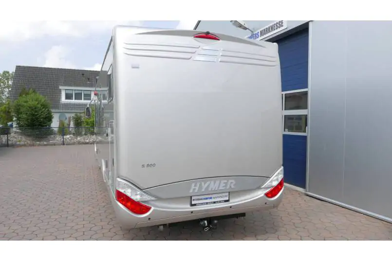 Hymer S 800 3.0 V6 AUTOMAAT, Champagne metallic, grote garage 3