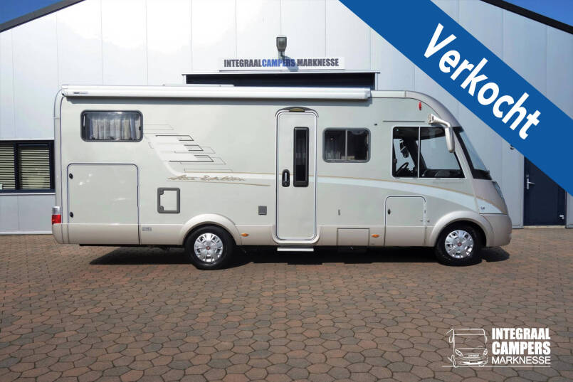 Hymer B 614 SL Star Edition Champagne, lange uitvoering met garage, vol optie 0