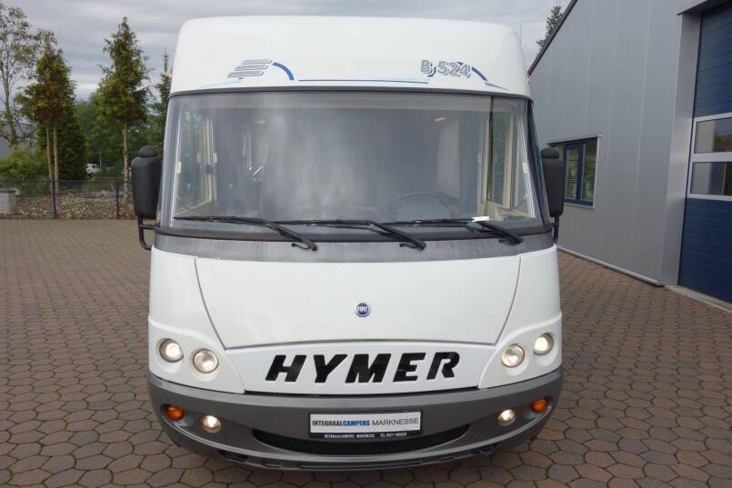 Hymer B 524 G luxe barzit met garage 1