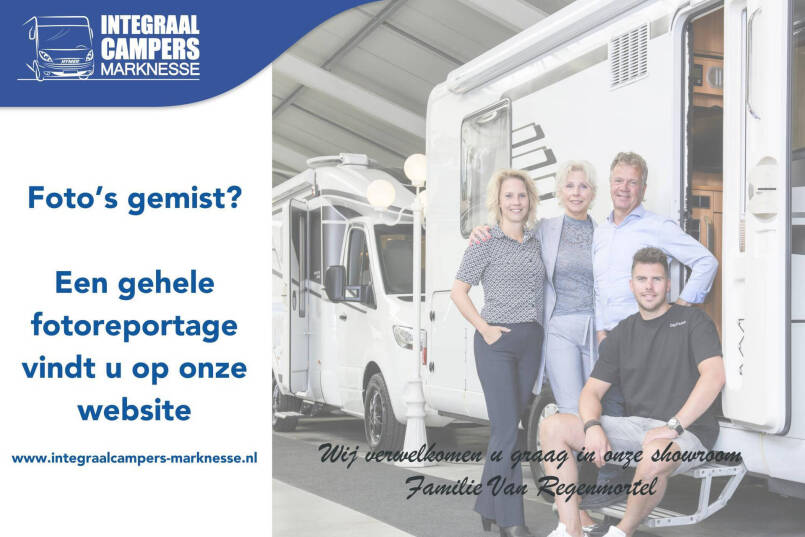 Hymer B 514 compacte 4 persoons met garage 35