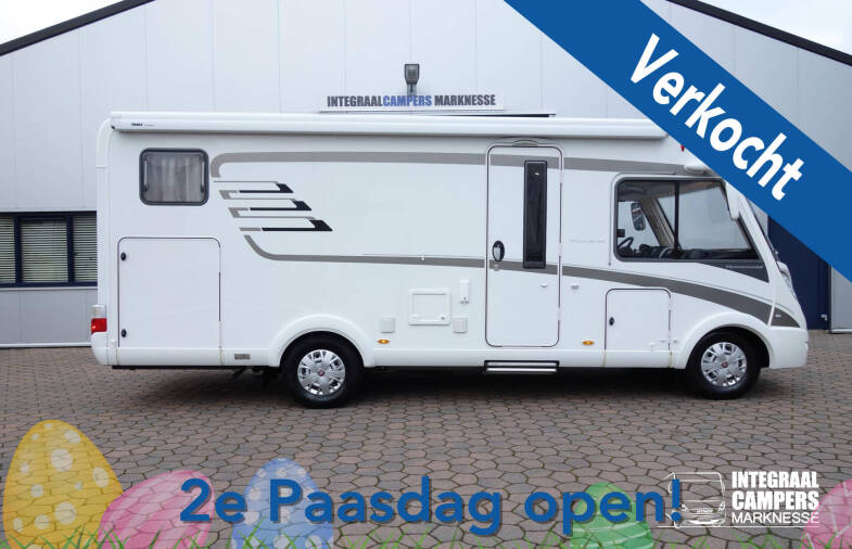 Hymer B 568 PL AUTOMAAT, PremiumLine, 2 aparte bedden, levelsysteem
