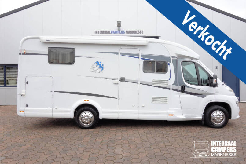 Knaus TI 600 compact, 2 aparte bedden, garage 0