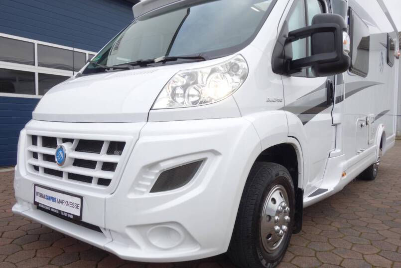 Knaus TI 600 compact, 2 aparte bedden, garage 14
