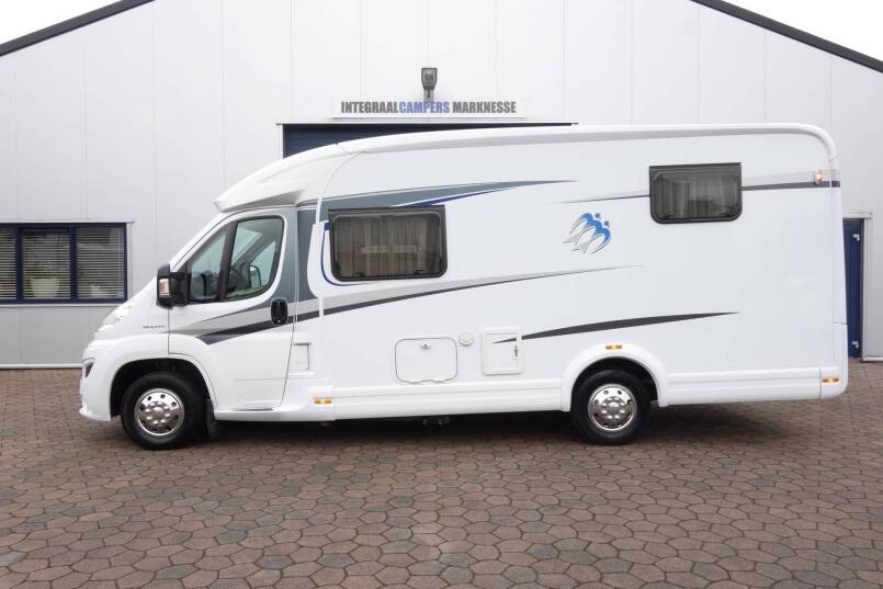 Knaus TI 600 compact, 2 aparte bedden, garage 8