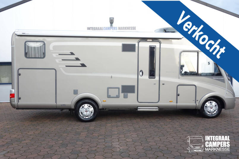 Hymer B 678 PL AUTOMAAT, 180 pk PremiumLine Serra Grijs, 2 aparte bedden 0