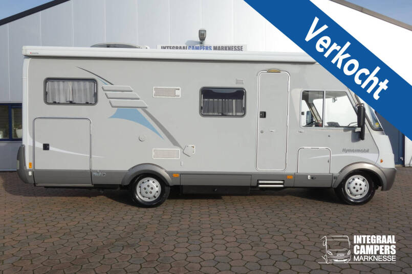 Hymer B 644 G L-zit, grote garage 0