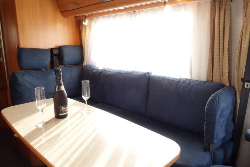 Hymer B 644 G L-zit, grote garage 20