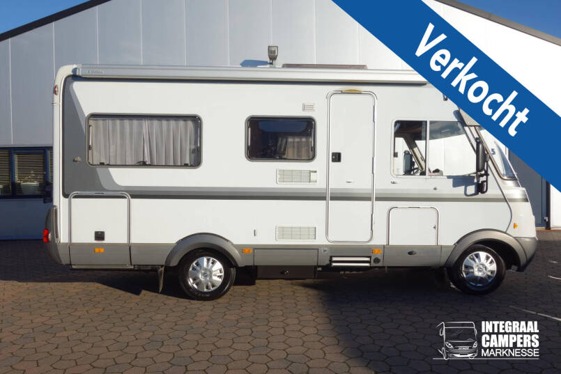 Hymer B 574 Oyster 85, bovenkastjes cabine, uniek! 0