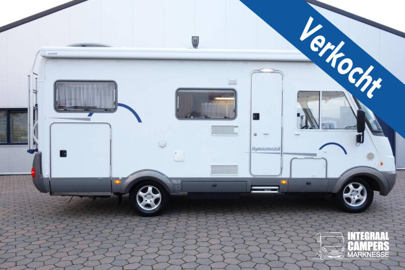 Hymer B 630 G Star Line vast bed/garage/L-zit 0