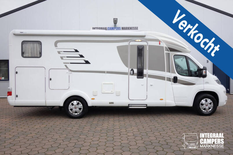 Hymer T 588 SL 150 pk, enkele bedden, hoekkeuken, garage 0