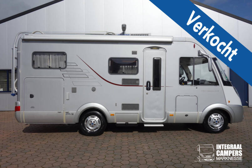 Hymer B 514 SL elegance zilver, compact met garage 0