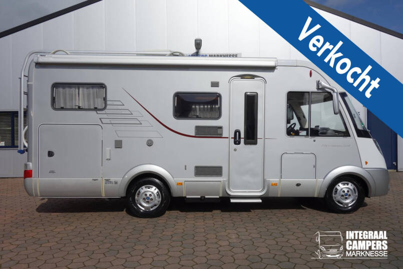 Hymer B 514 SL elegance zilver, compact met garage 0
