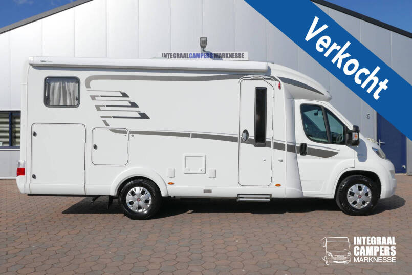 Hymer T 568 SL 150 pk, enkele bedden, hoekkeuken, garage 0