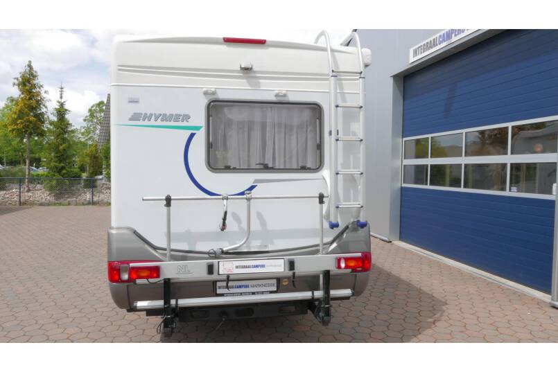 Hymer B 654 AUTOMAAT, Frans bed, bovenkastjes, airco 3