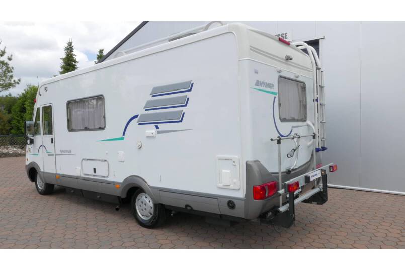 Hymer B 654 AUTOMAAT, Frans bed, bovenkastjes, airco 5